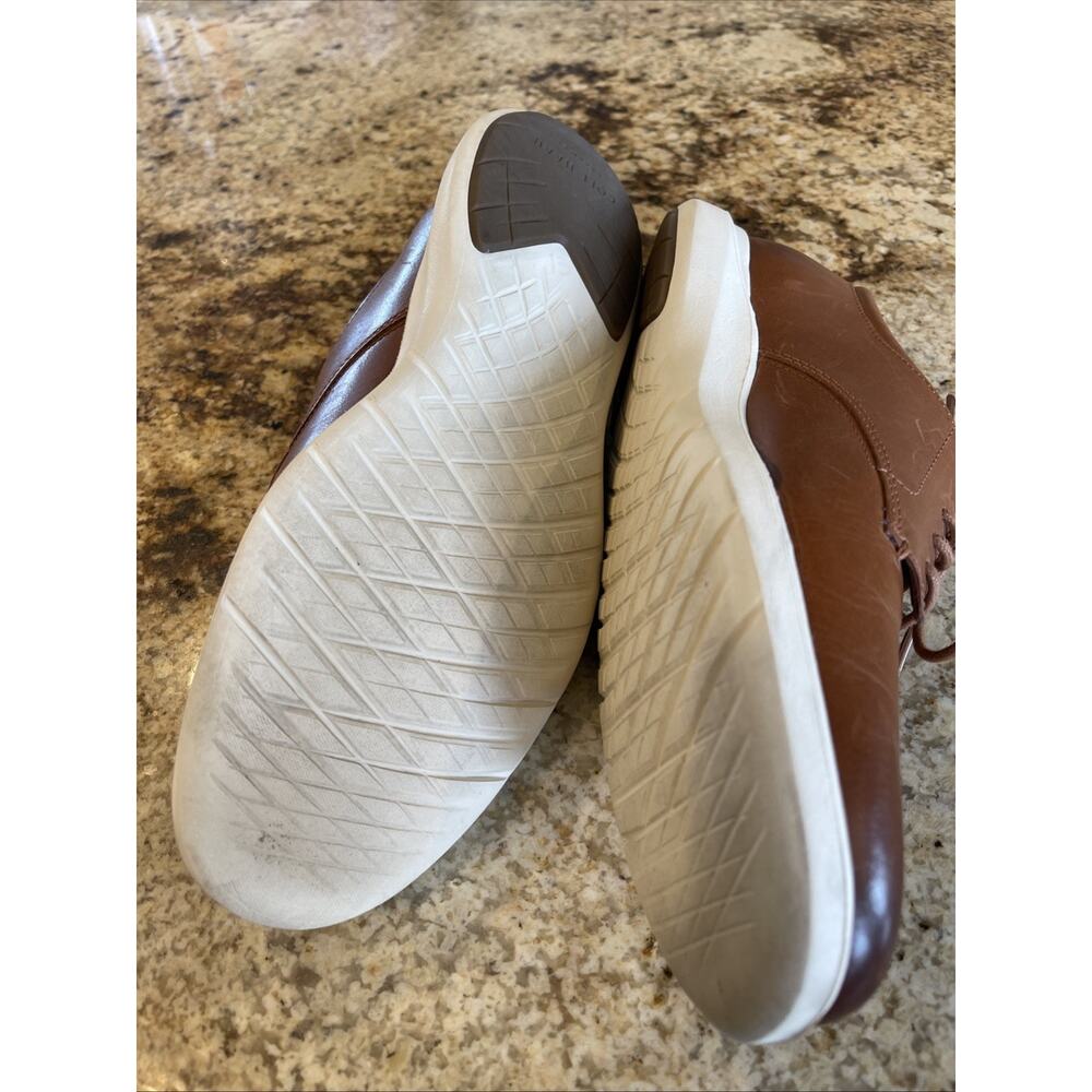 Cole Haan Men's Brown Leather Lace Up Grand Os Comfort Sneakers Size 8M - Picture 5 of 6